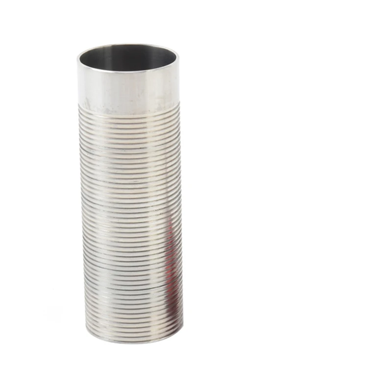 Cilindro de disipación de calor de acero inoxidable de rosca 363-407 para cajas de engranajes AEG Airsoft estándar de pared interior lisa de 3 tipos - imagen 5