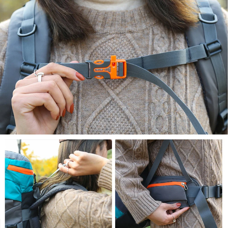 Mochila Montañismo - Detalle de correas