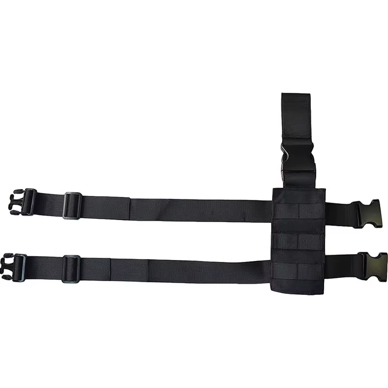 Panel táctico Molle de pierna caída, placa de funda de pistola Universal, funda de pistola, bolsa Mag, Panel de aparejo de muslo, adaptador de liberación rápida - imagen 4