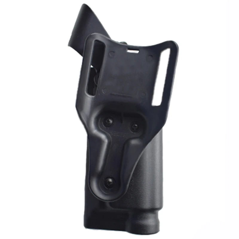 Beretta-armas militares Airsoft M9 92 96, accesorios de pistola táctica con linterna, pistola de caza, funda de cintura negra de caída rápida - imagen 4