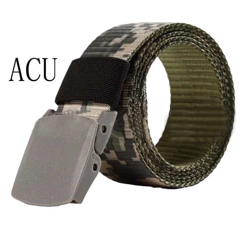 VULPO-Cinturón de nailon con hebilla automática para hombre, cinturón táctico militar de alta calidad, de lujo, de diseño, para caza - imagen 4