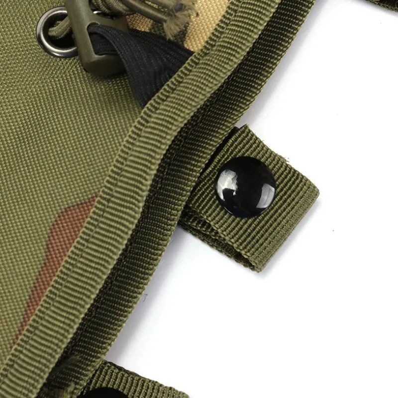 Nuevo bolso táctico Molle Dump Multicam chaleco caído de nailon o bolsa para cinturón equipo riñonera táctica accesorios de caza - imagen 5