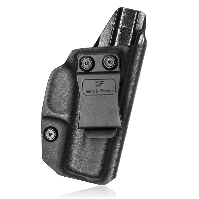 Ajuste para Glock 43/G43X, no apto para G43X MOS, funda IWB, bolsa para pistola con cinturón Kydex, mano derecha/izquierda, bolsas de accesorios para exteriores para hombres - imagen 2
