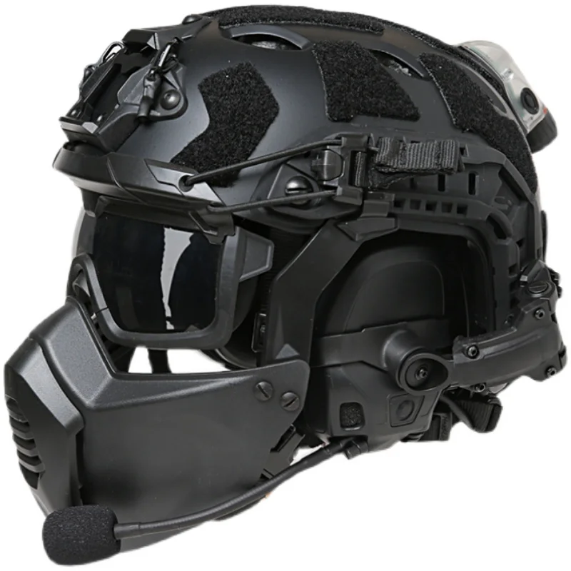 Auriculares tácticos con reducción de ruido, TB-FMA AMP, Conector de puente de conexión de riel de casco - imagen 3