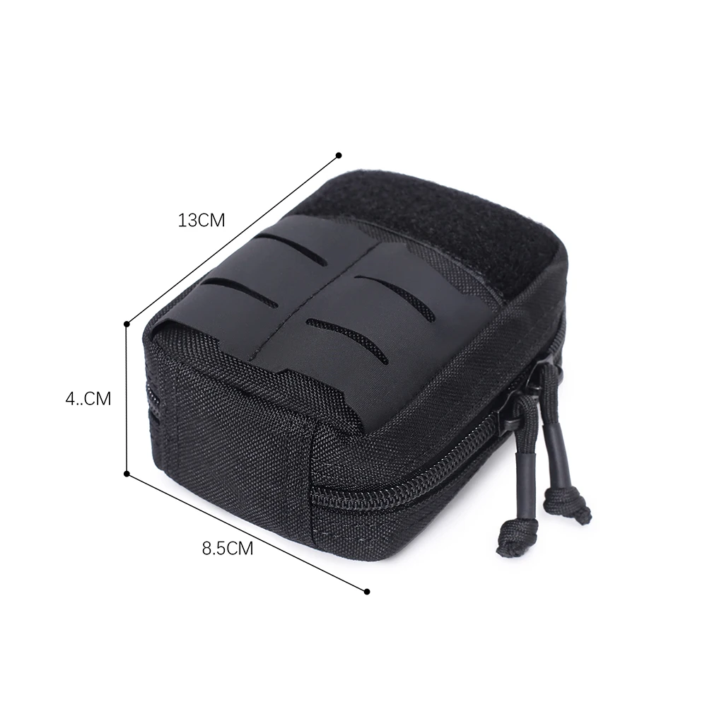 Bolsa Molle pequeña para deportes al aire libre, bolsa de cintura para senderismo, caza, Camping, escalada, Accesorios de utilidad EDC, bolsas de herramientas - imagen 3