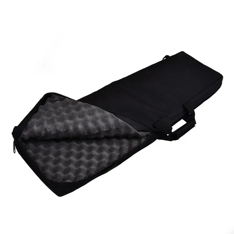 Funda acolchada para Rifle, bolsa de accesorios de caza, bolsa de hombro para pistola de aire, caja de almacenamiento - imagen 5