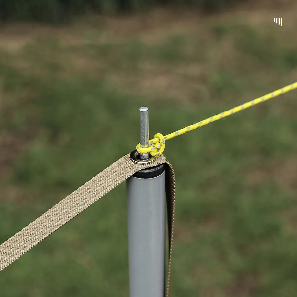 Cinturón de extensión de toldo de tienda al aire libre, tendedero multifuncional, cordón, cuerda a prueba de viento, accesorios de viaje para acampar