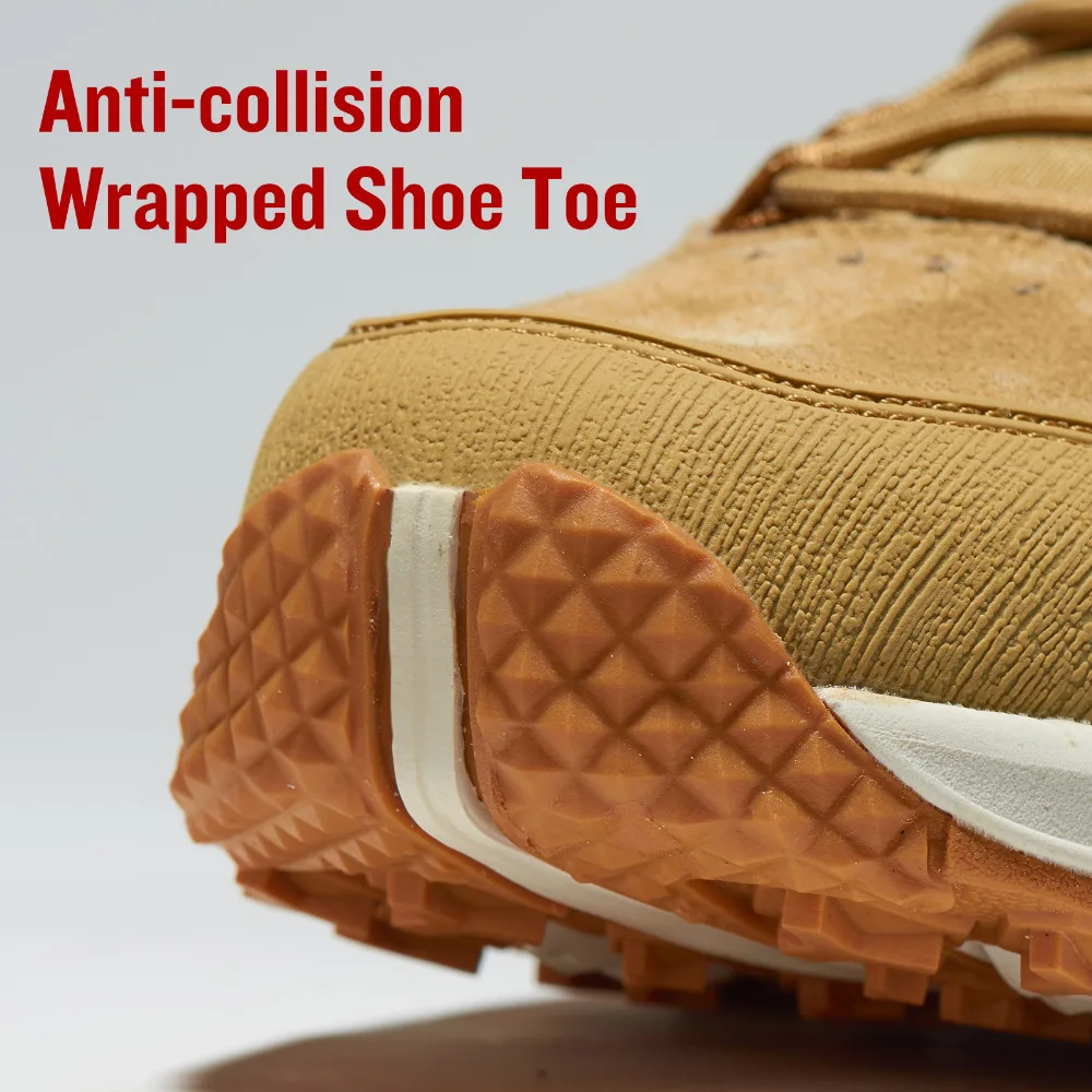 RAX, zapatos de senderismo para hombre, zapatillas impermeables para exteriores, botas de Trekking de cuero para hombre, zapatos de caza para escalar, zapatos tácticos para caminar para mujer - imagen 5