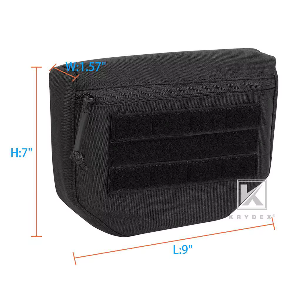 Bolsa Utility MOLLE Krydex – Modular táctica para chaleco o cinturón - imagen 3