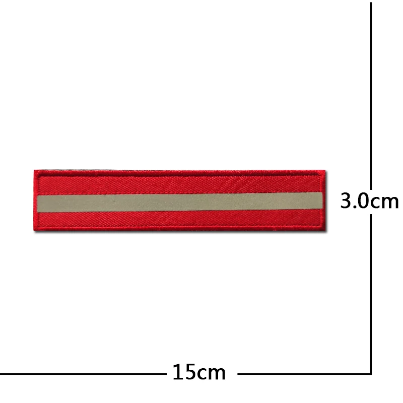 Parche Reflectante - Detalle de aplicación