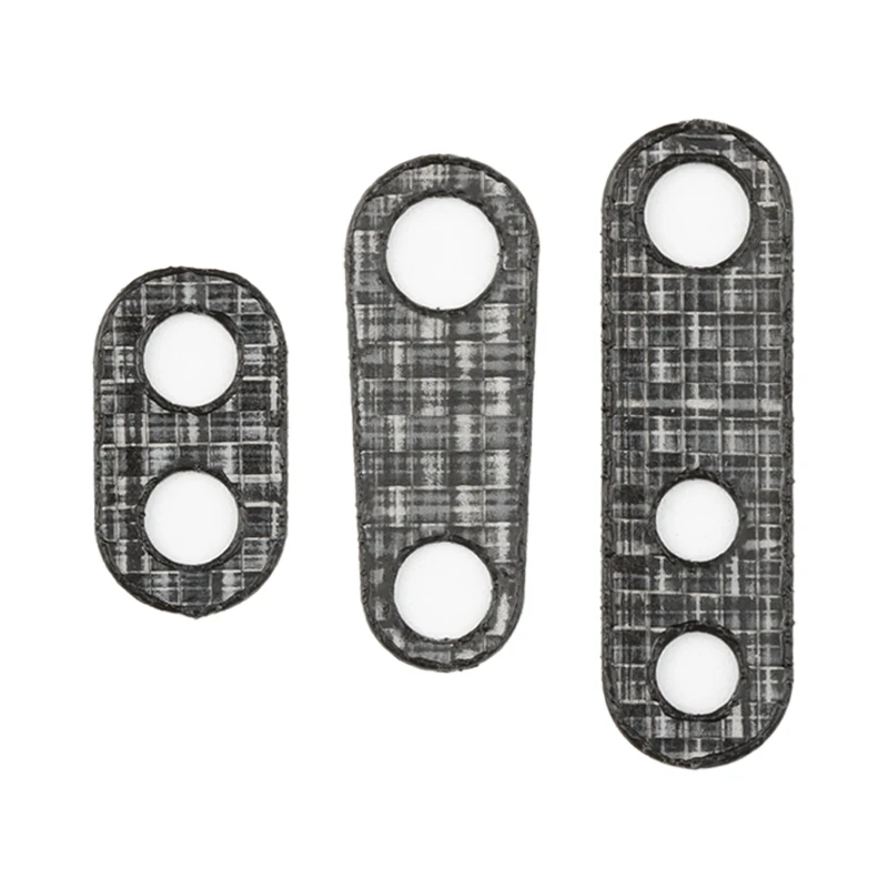 Accesorios para casco táctico, placa compuesta de fibra de carbono, visión nocturna, bolsa de estabilidad, hebilla de anillo de tracción, 2 uds. - imagen 2