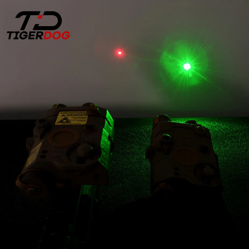Linterna táctica AN PEQ-15 con láser de punto rojo, LED blanco, arma láser IR, mira para Rifle de caza, verde, azul, PEQ, láser DBAL, riel de 20mm - imagen 3