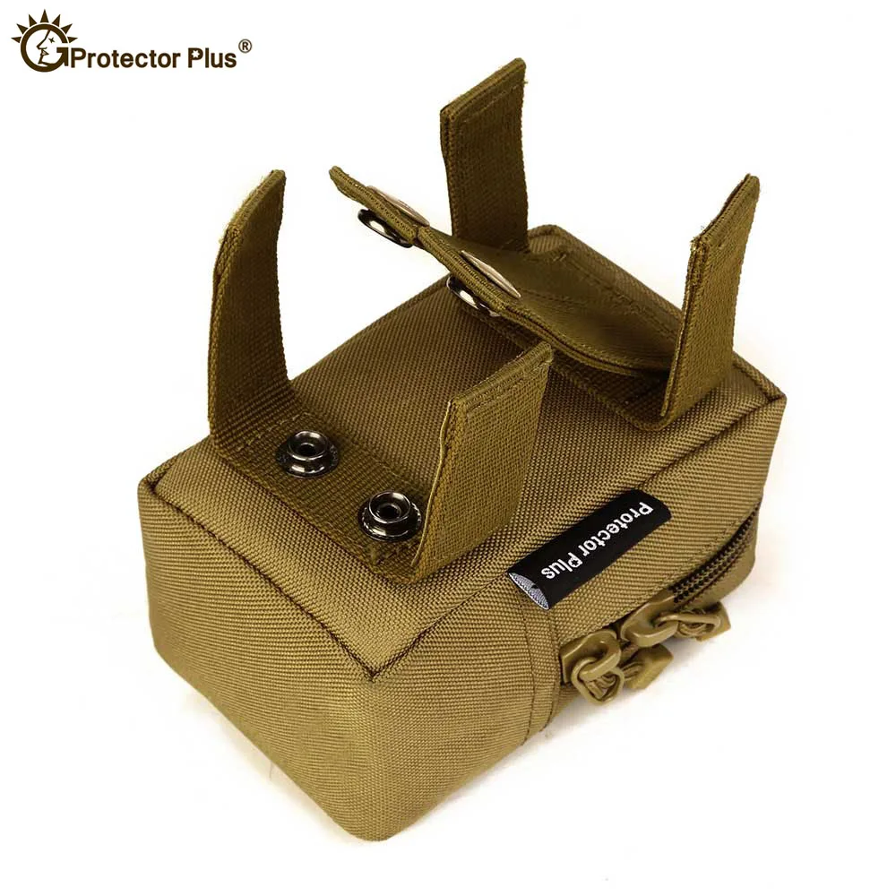 Bolsa táctica de nailon impermeable Molle, accesorio de montaje, bolsa pequeña de camuflaje, paquetes de escalada, ciclismo al aire libre, senderismo, bolsas de viaje - imagen 4