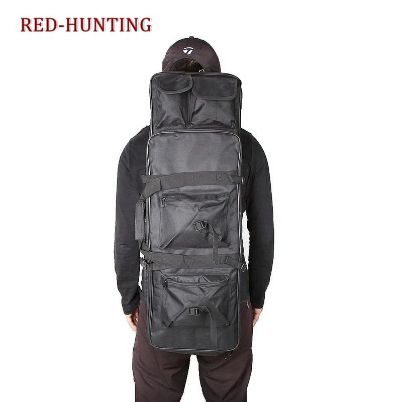 Mochila militar para exteriores, bolsa de transporte para escopeta táctica, caza, tiro, Rifle, soporte de protección, 80CM, 95CM, 115CM - imagen 2