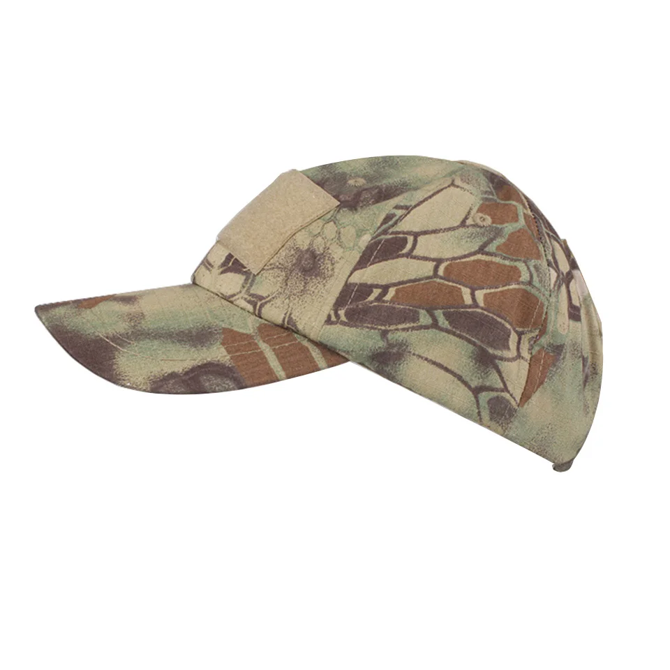 Gorra ajustable de camuflaje al aire libre malla táctica Airsoft pesca caza senderismo baloncesto gorra Snapback - imagen 2