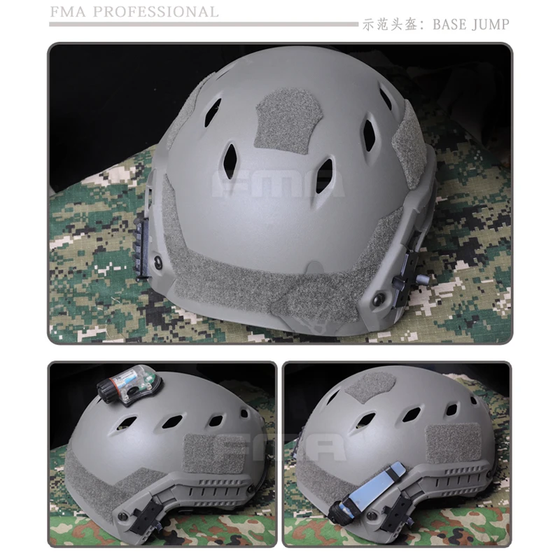 Adhesivo de gancho y bucle para casco FMA, para casco táctico Maritime Devil TB876/TB877/TB878 - imagen 2