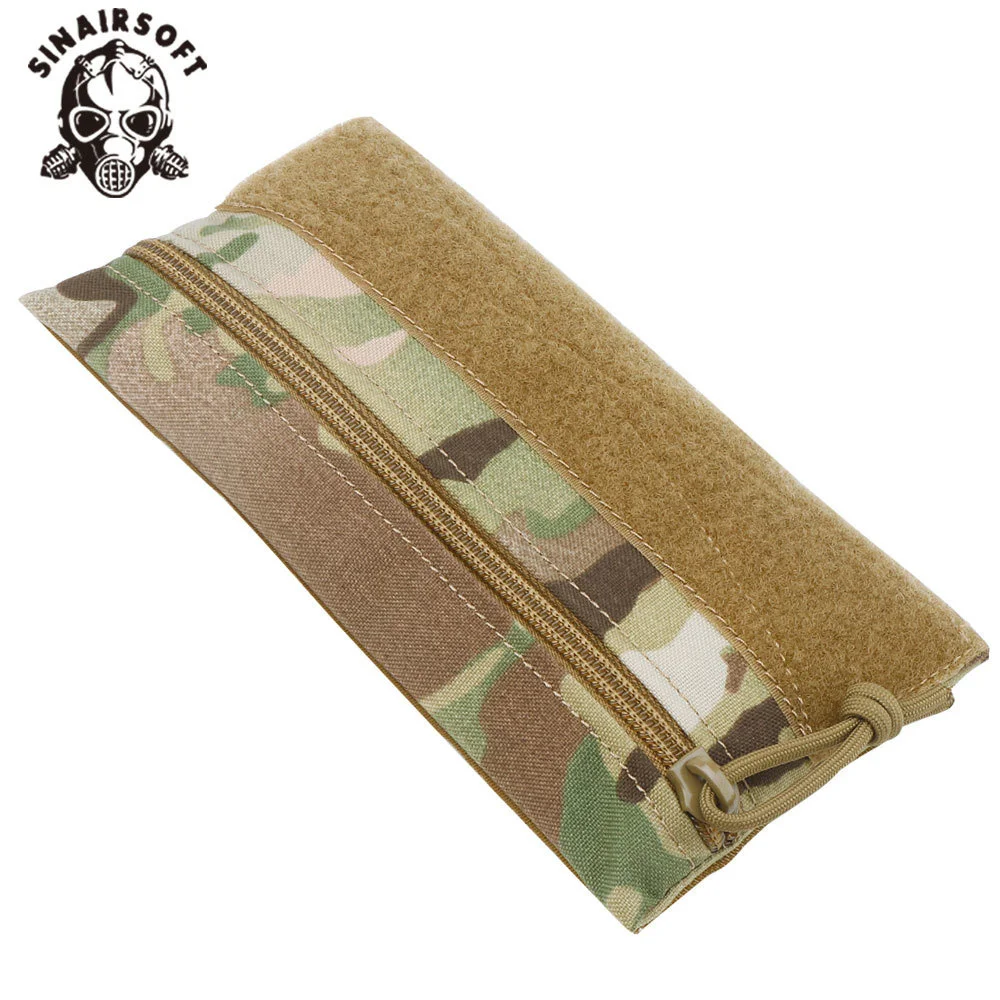 Bolsa táctica grande para caramelos con gancho y bucle MK3 MK4, chaleco, aparejo de pecho, camuflaje, almacenamiento portátil, accesorios de caza de nailon - imagen 5