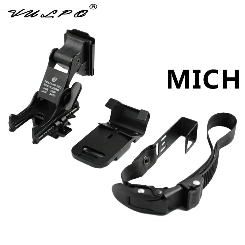 VULPO MICH M88 Kit de montaje rápido para casco, Monocular de visión nocturna para Rhino NVG PVS-14, accesorios para casco de PVS-7 - imagen 2