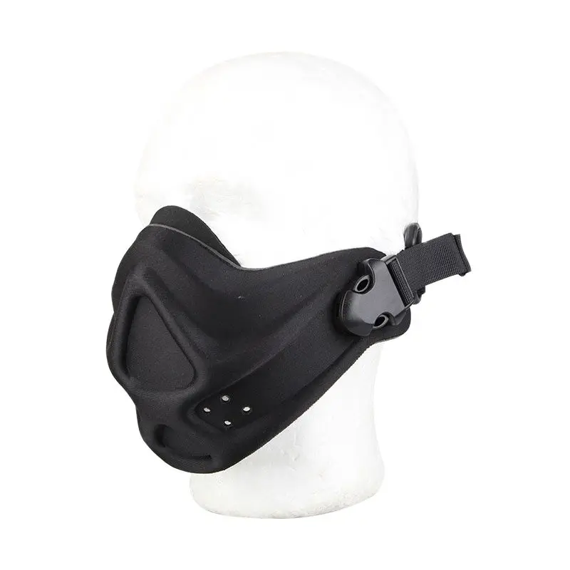 Emersongear-mascarilla táctica de espuma dura de neopreno, protección facial ligera, gorros Airsoft para casco, Camping, caza, Airsoft - imagen 2