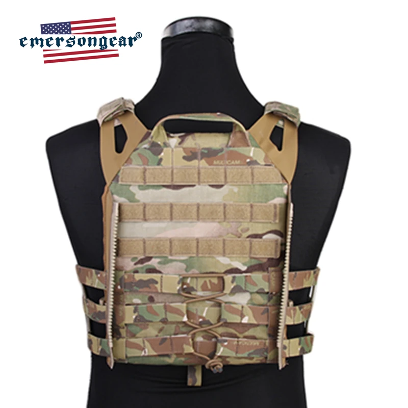 Emersongear táctico JPC 2,0 portador de placa de asalto chaleco de caza simulado armadura corporal Milsim combate ligero senderismo al aire libre Nylon6 - imagen 4