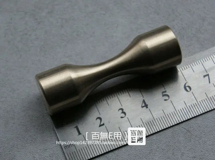 Begleri-Cuentas de latón para nudillos, 1 pieza, juguete inquieto, habilidad para los dedos, regalo de Paracord - imagen 5