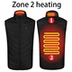 2 Areas Heated Black