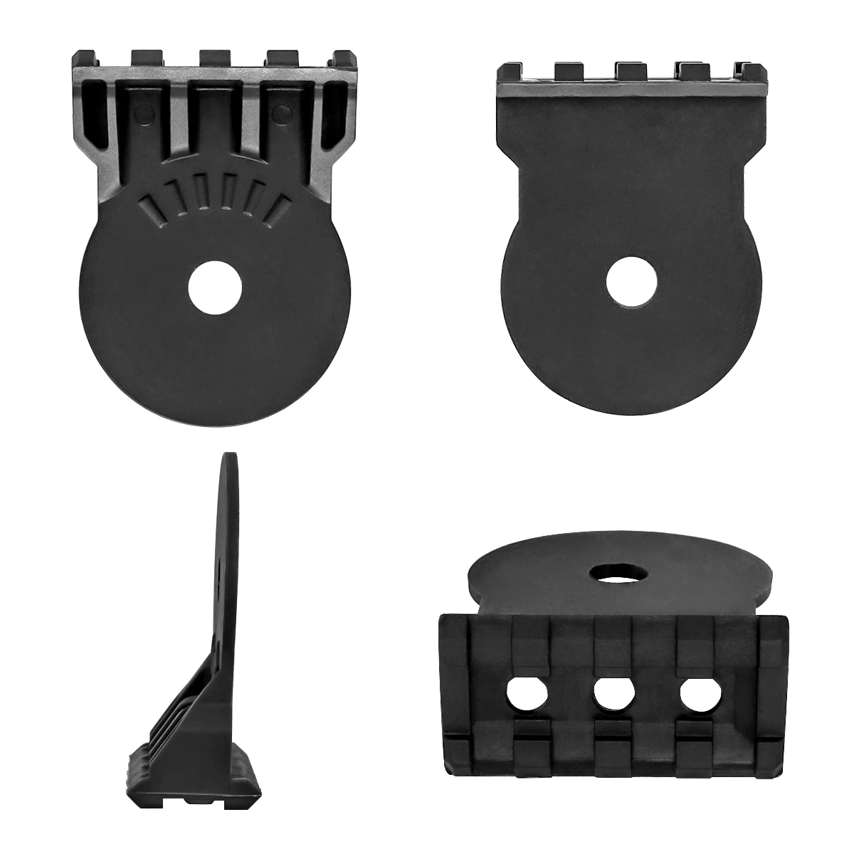 COMTA I II III soporte para casco, auriculares tácticos Airsoft, adaptador de riel de arco, Base de montaje para linterna táctica M300b, M600b - imagen 5
