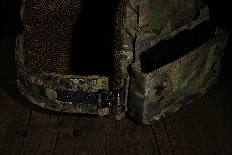 Placa compuesta de chaleco táctico, Extracción rápida, juego de hebilla de metal, liberación rápida - imagen 5