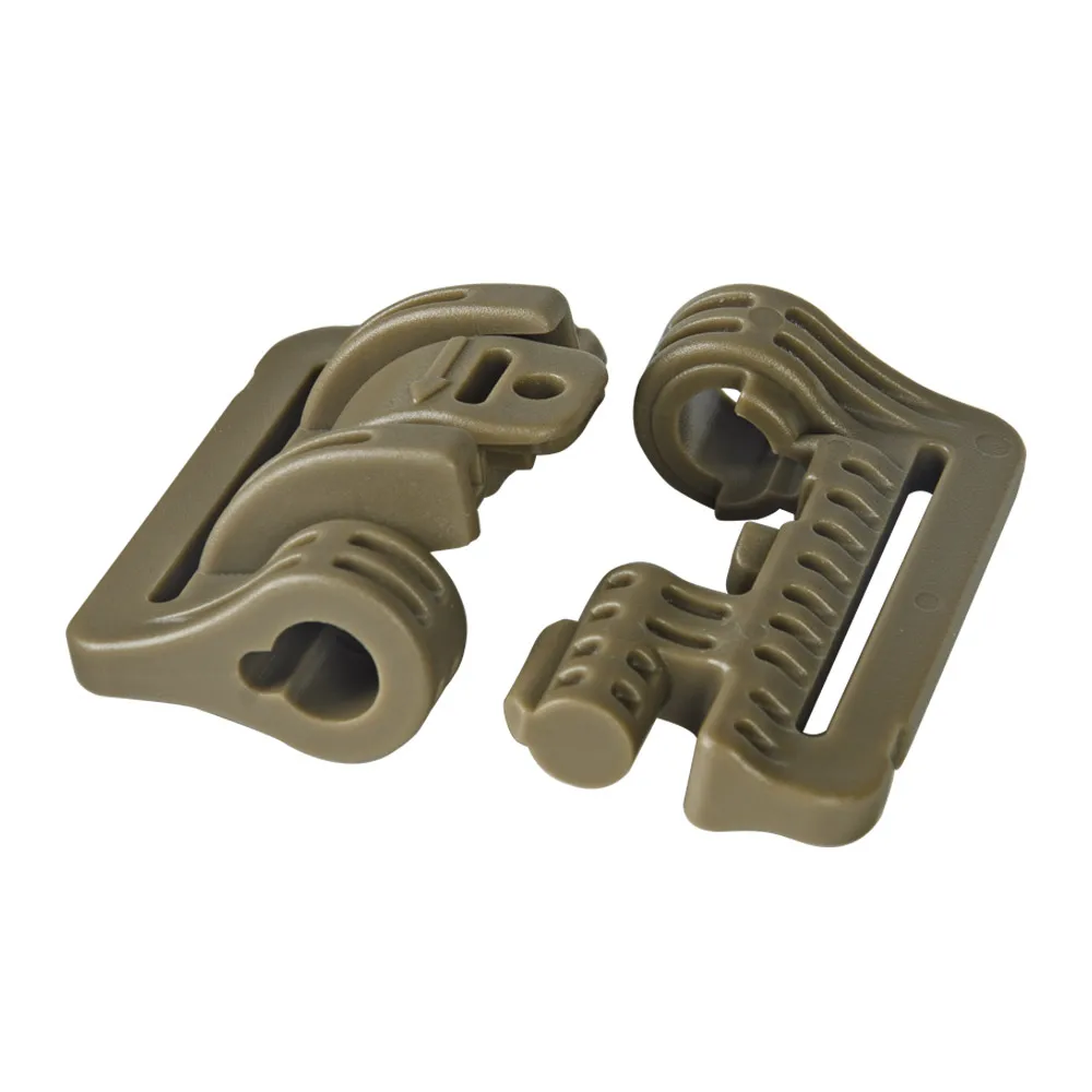 Chaleco táctico con hebilla de liberación rápida, conjunto de conversión de hombro con conector de apertura rápida, accesorios de caza POM Airsoft Paintball - imagen 3