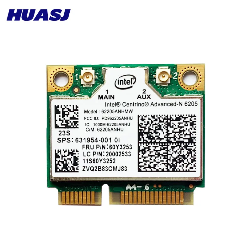 Huasj-tarjeta PCIe para Intel Centrino advanc-n 6205, 62205HMW, 300Mbps, Wifi, para IBM, Lenovo, Thinkpad x220, x220i, t420, 60Y3253 - imagen 3