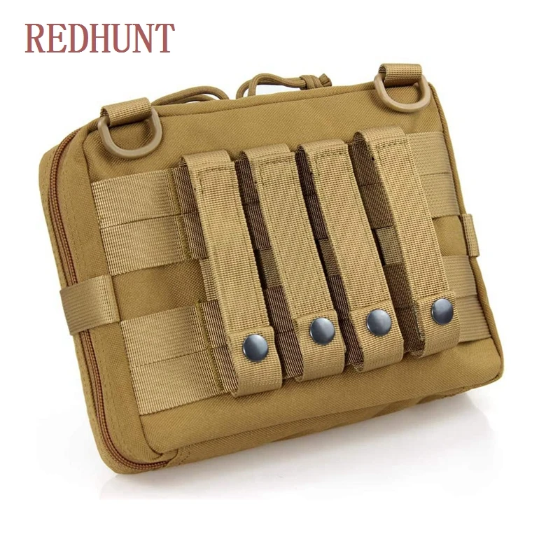 Bolsa de primeros auxilios médica Molle para exteriores, herramienta EDC táctica de nailon, paquete de cintura militar, funda de teléfono móvil para acampar y cazar - imagen 2