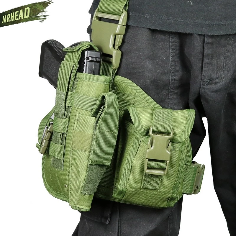 Funda de pistola de mano táctica, combinación, pierna caída, para GL 17, M9, 1911, M9A1, SP2022, P228, P229, P226, PPK, USP - imagen 3