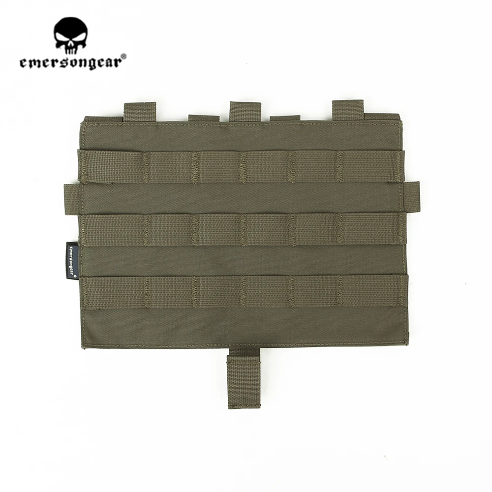 Emersongear-Panel frontal MOLLE desmontable táctico, bolsa de plataforma Modular para AVS JPC 2,0, chaleco de caza, portador de placa, Airsoft al aire libre RG - imagen 4