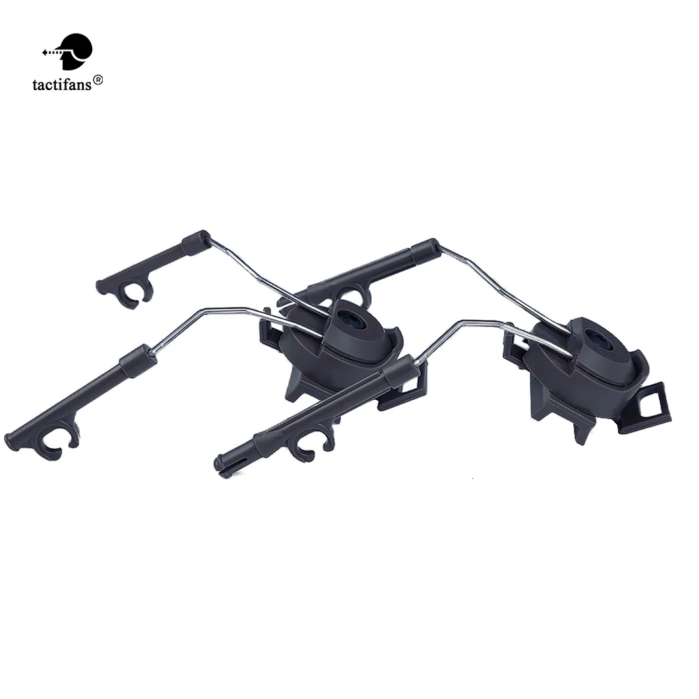 Casco táctico militar auriculares arco Rail ejército adaptador rápido para C1 C2 C4 caza Airsoft auriculares tiro Paintball - imagen 2