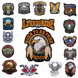 MC Parche táctico termoadhesivo calavera punk águila MOLLE