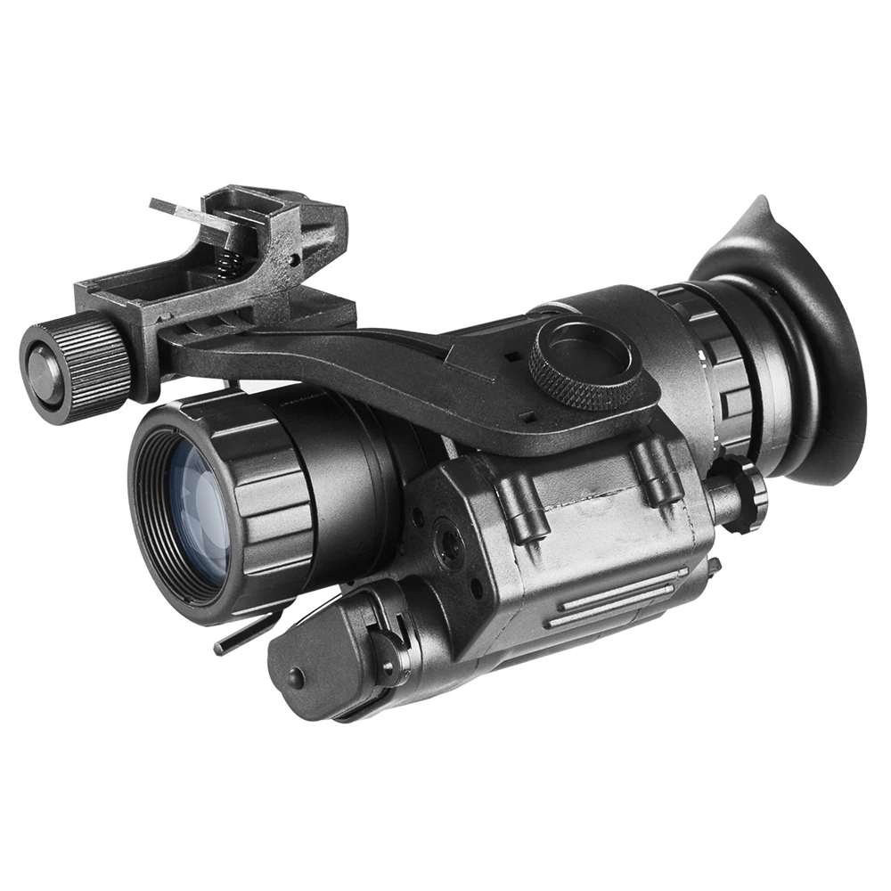 Gafas de visión nocturna PVS14, Monocular, alcance de 200M, infrarrojo IR NV, alcance de caza con soporte, mira de visión nocturna para caza - imagen 5