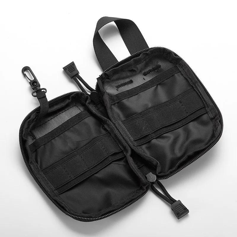 Bolsa militar EDC Molle, organizador de riñonera táctica, bolsas de chaleco utilitario, herramientas de equipo al aire libre accesorios bolsas, caza - imagen 4