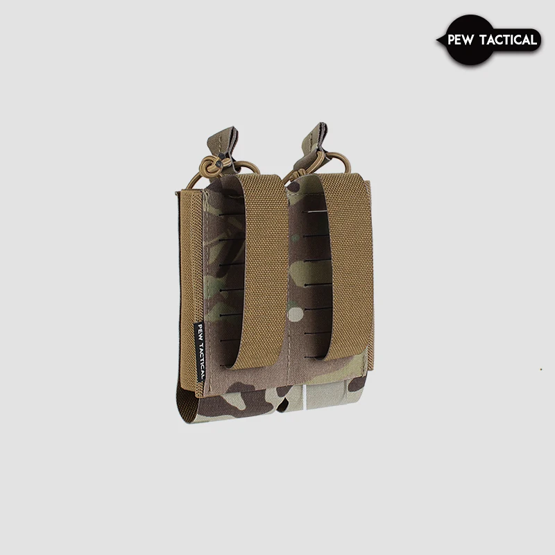 PEW TACTICAL.45 DOBLE SMG MAG POUCH airsoft MPX P90 UMP45 PH27 - imagen 5