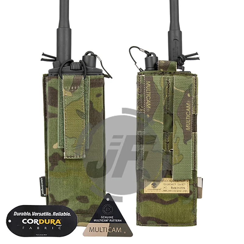 Emerson CP Style-bolsa táctica MOLLE MBITR para Radio, bolso Universal para Walkie Talkie, bolsillo con gancho y bucle, chaleco AVS JPC - imagen 2