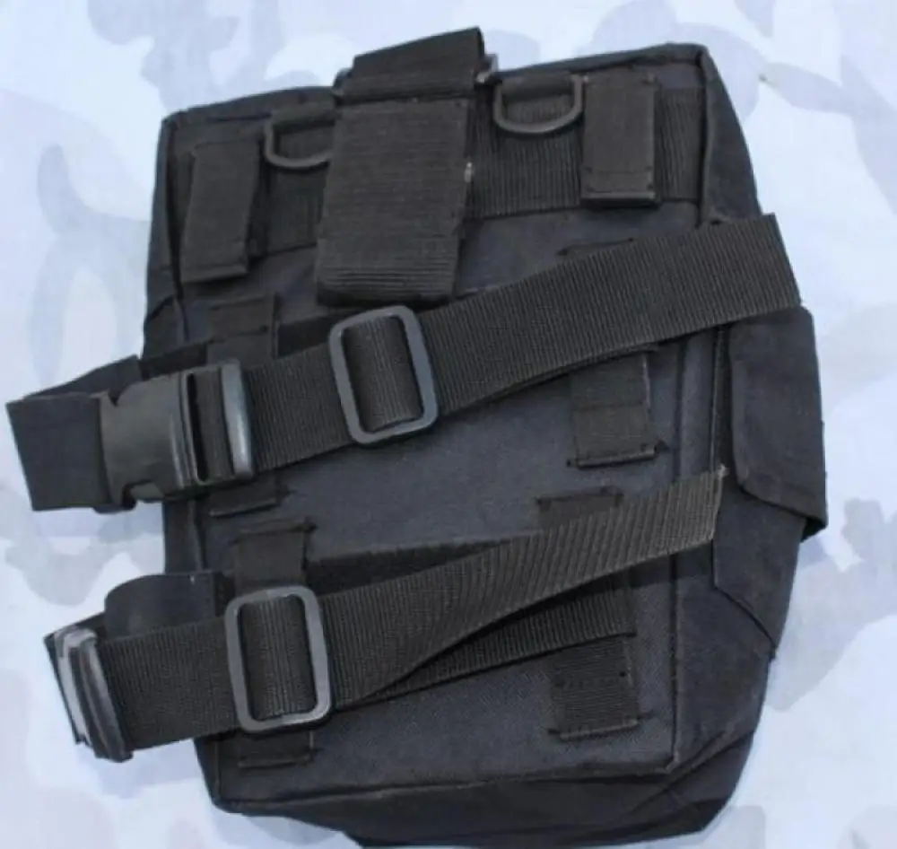 Bolsa de almacenamiento para pierna/cinturón/Molle para paquete de máscara de Gas, accesorio táctico, nuevo - imagen 2