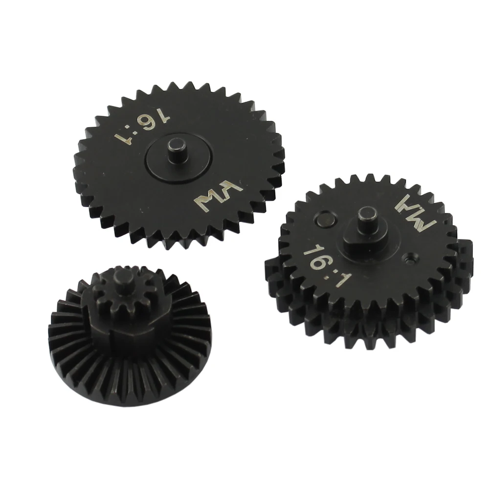 VULPO M.A-Juego de engranajes de corte de acero CNC Gen3 13:1/16:1/18:1 para caja de cambios Airsoft Ver.2/3 - imagen 4
