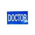 DOCTOR Blue 8X5CM