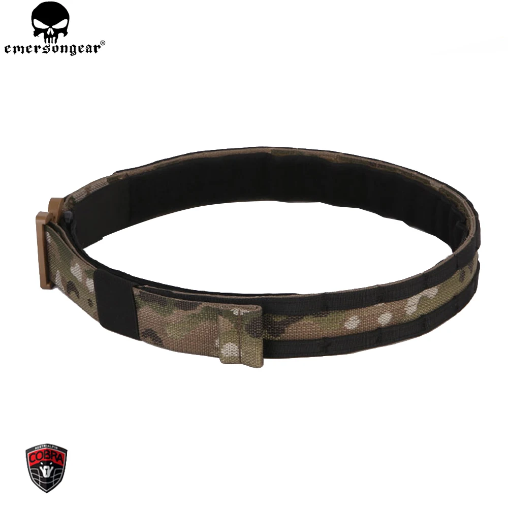 EMERSONGEAR-Cinturón de combate táctico de una piezas, 1,75 pulgadas, IPSC, interior y exterior, cinturón de Tranning del ejército para caza, accesorio para Airsoft, EM9455 - imagen 4