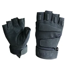 Guante táctico fingerless antideslizante – Protección militar de mano