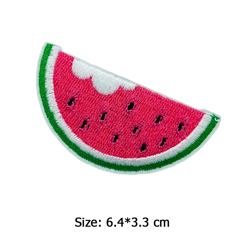 Parches bordados rosas para camiseta de tacón alto, flor, diablo, pez, corazón, apliques de rayas para planchar, pegatinas para ropa, insignias - imagen 4