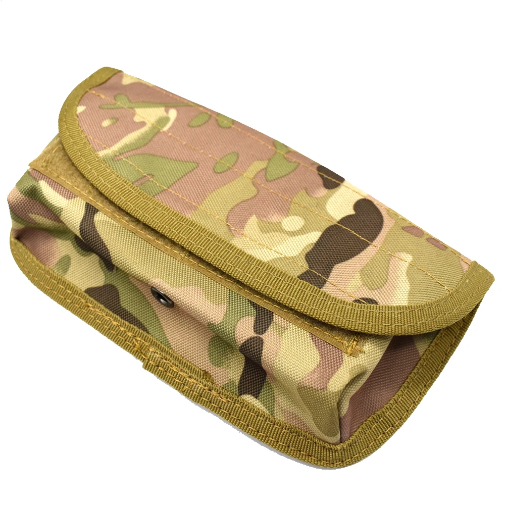 Bolsa táctica militar para munición, accesorios de caza, 12 rondas, EDC, Airsoft, Bandolier, calibre 12, escopeta, carcasa de bala - imagen 2