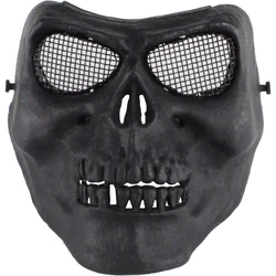 Máscara calavera táctica – Protección ocular con malla de acero