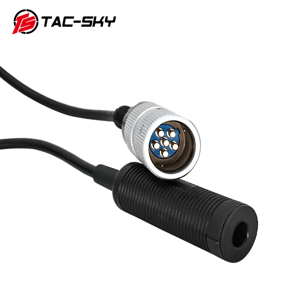 Adaptador táctico PTT de TAC-SKY, TCI PTT de 6 pines, adecuado para modelo de walkie-talkie con funda simulada AN/PRC 148 152 152A - imagen 5