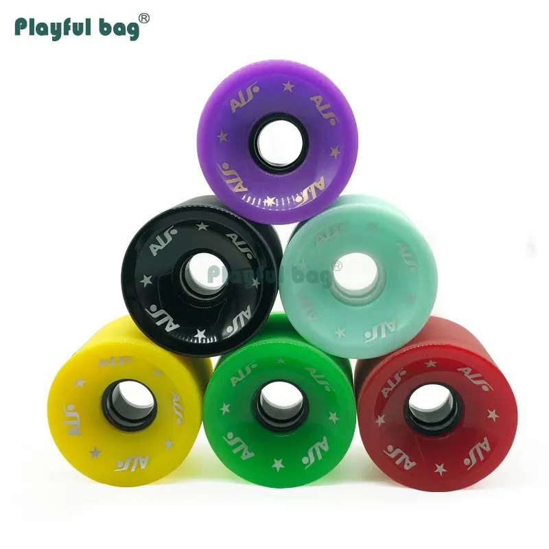 Bolsa juguetona 80A, accesorio para monopatín, rueda de 70x51MM, alta elasticidad, resistencia al desgaste, ruedas grandes, AMA98 - imagen 4