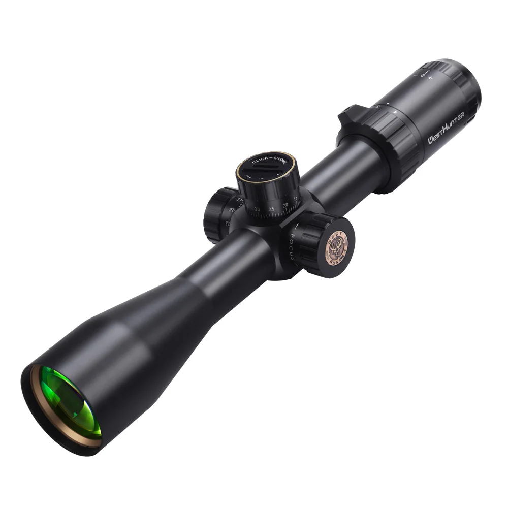 WestHunter-mira de caza HD 4-16X44FFP, primer plano Focal, rifle táctico, paralaje lateral, mira óptica, reinicio de bloqueo, vista Airsolt - imagen 2